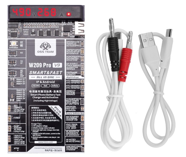 KABEL TEMBAK BATTERY OSS-TEAM W209PRO V9 ORIGINAL